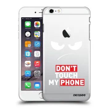Picasee διαφανής θήκη σιλικόνης Apple iPhone 6 Plus/6S Plus - Angry Eyes - Transparent
