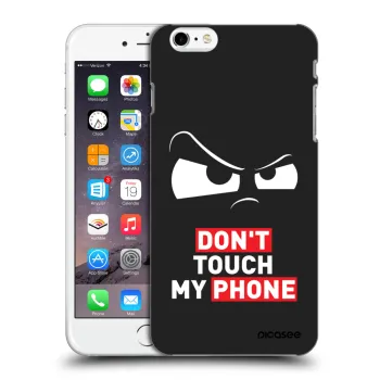 Picasee Μαύρη θήκη σιλικόνης για Apple iPhone 6 Plus/6S Plus - Cloudy Eye - Transparent