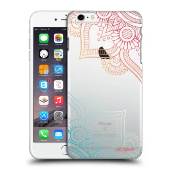 Picasee διαφανής θήκη σιλικόνης Apple iPhone 6 Plus/6S Plus - Flowers pattern