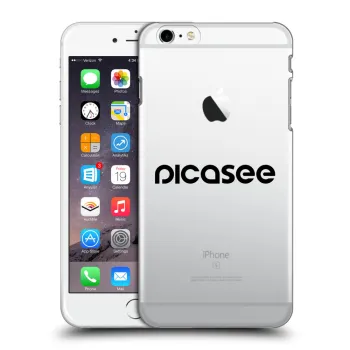 Picasee διαφανής θήκη σιλικόνης Apple iPhone 6 Plus/6S Plus - Picasee - new logo - black