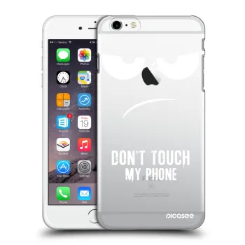 Picasee διαφανής θήκη σιλικόνης Apple iPhone 6 Plus/6S Plus - Don't Touch My Phone