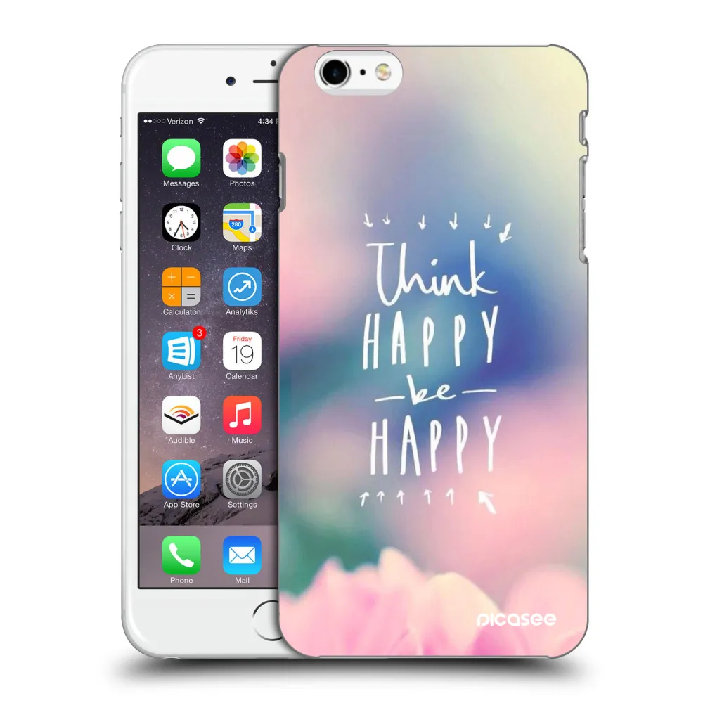 Picasee ULTIMATE CASE για Apple iPhone 6 Plus/6S Plus - Think happy be happy