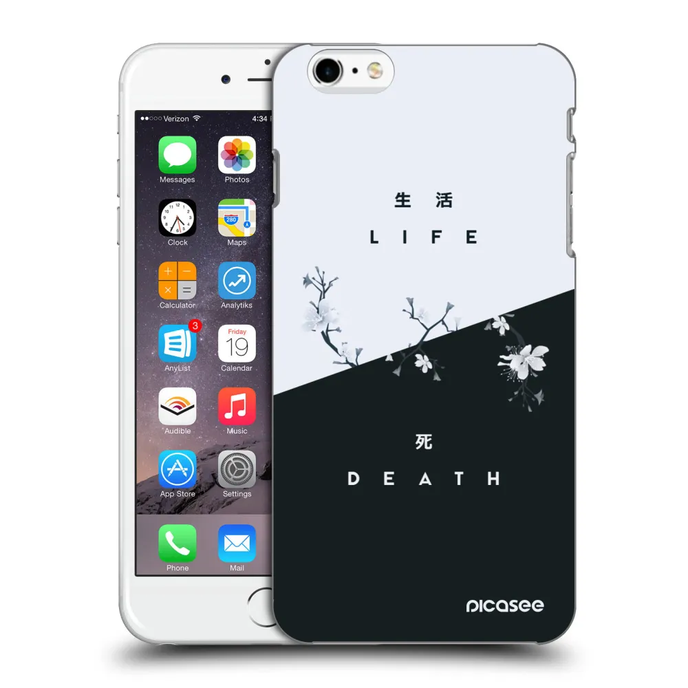 Picasee ULTIMATE CASE για Apple iPhone 6 Plus/6S Plus - Life - Death