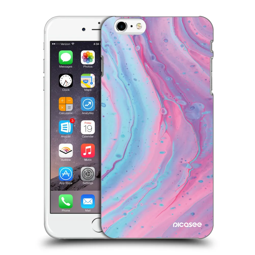 Picasee ULTIMATE CASE για Apple iPhone 6 Plus/6S Plus - Pink liquid