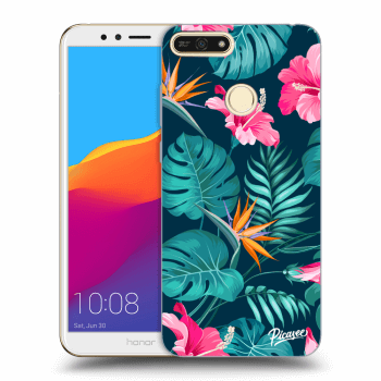 Θήκη για Honor 7A - Pink Monstera
