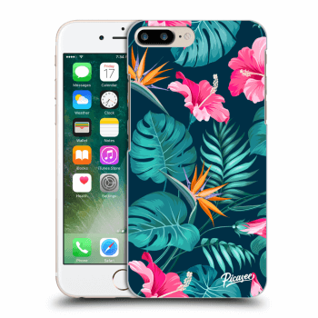 Θήκη για Apple iPhone 7 Plus - Pink Monstera