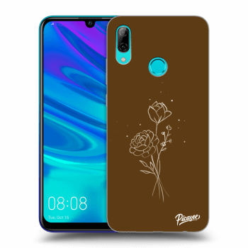 Θήκη για Huawei P Smart 2019 - Brown flowers