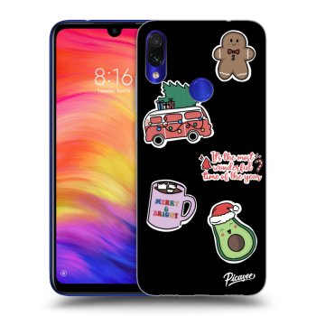 Θήκη για Xiaomi Redmi Note 7 - Christmas Stickers