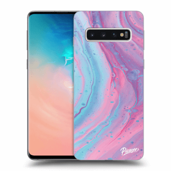 Θήκη για Samsung Galaxy S10 G973 - Pink liquid