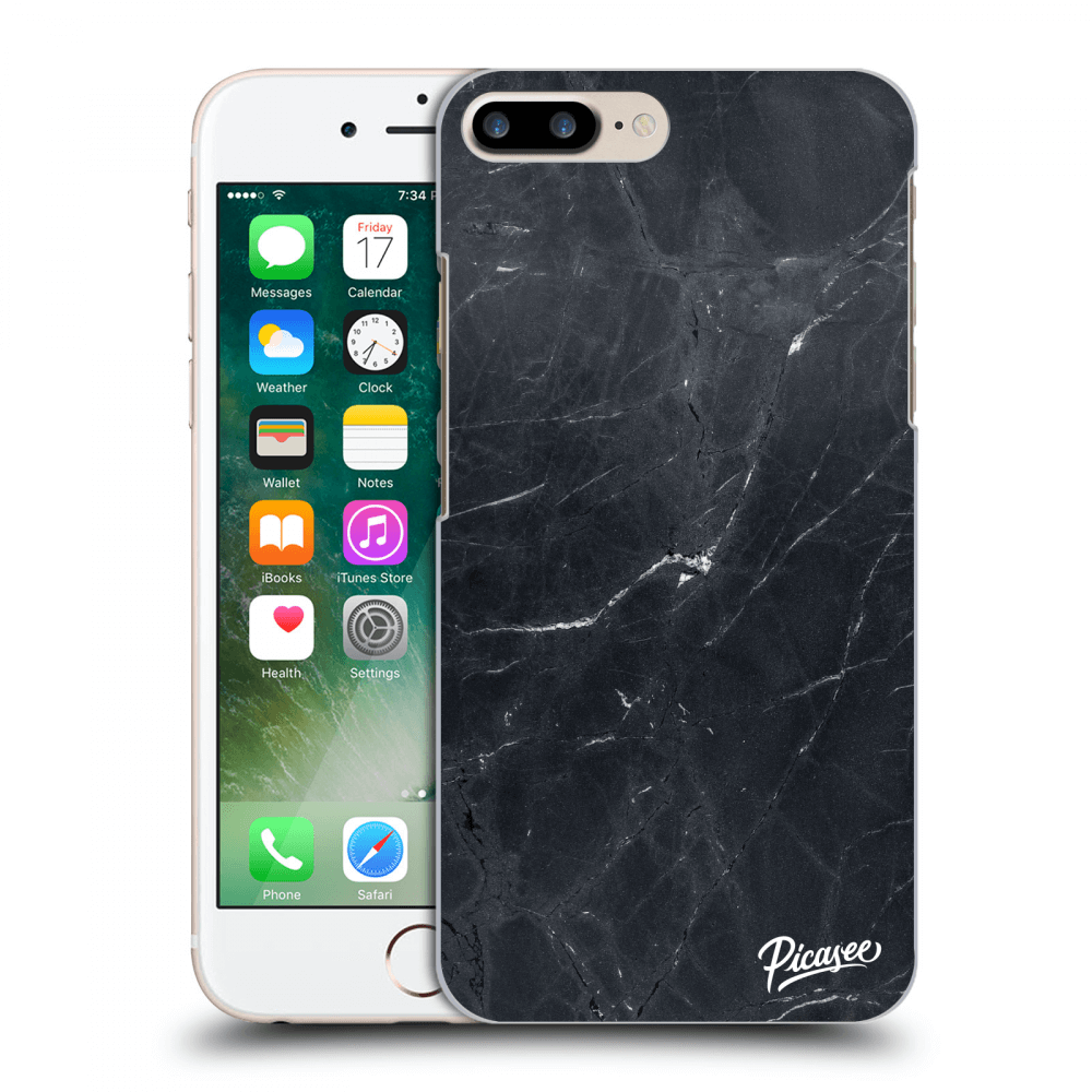 Picasee ULTIMATE CASE για Apple iPhone 8 Plus - Black marble