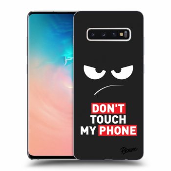 Θήκη για Samsung Galaxy S10 Plus G975 - Angry Eyes - Transparent