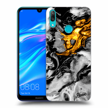 Θήκη για Huawei Y7 2019 - Black Gold 2
