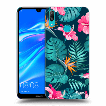 Θήκη για Huawei Y7 2019 - Pink Monstera