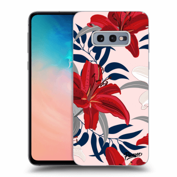 Θήκη για Samsung Galaxy S10e G970 - Red Lily