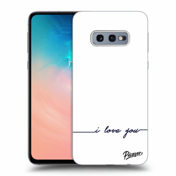 Θήκη για Samsung Galaxy S10e G970 - I love you
