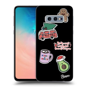 Picasee ULTIMATE CASE για Samsung Galaxy S10e G970 - Christmas Stickers