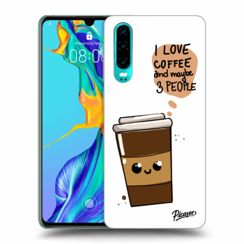 Θήκη για Huawei P30 - Cute coffee