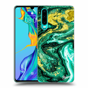 Θήκη για Huawei P30 - Green Gold