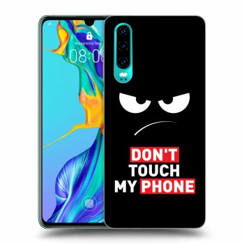 Θήκη για Huawei P30 - Angry Eyes - Transparent
