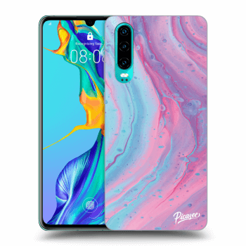 Θήκη για Huawei P30 - Pink liquid