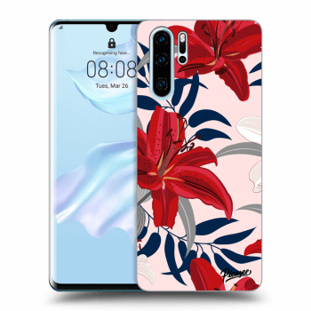 Θήκη για Huawei P30 Pro - Red Lily