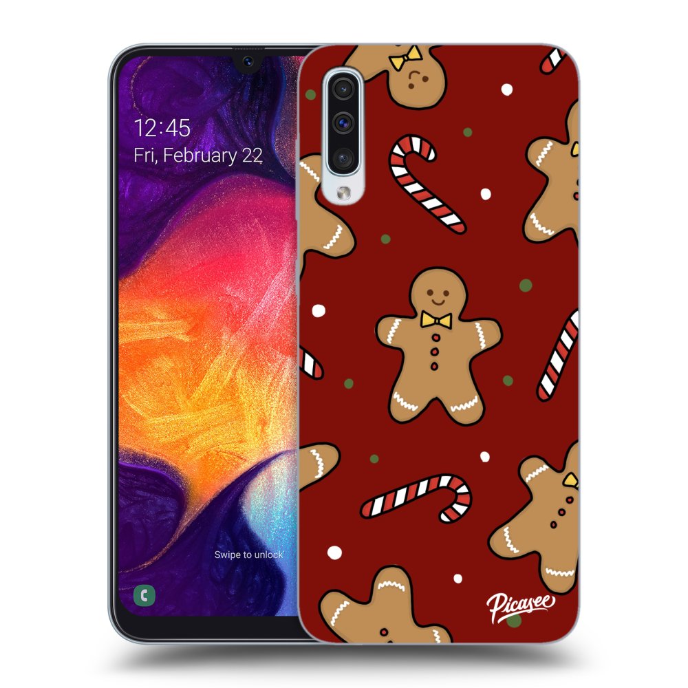 Picasee ULTIMATE CASE για Samsung Galaxy A50 A505F - Gingerbread 2