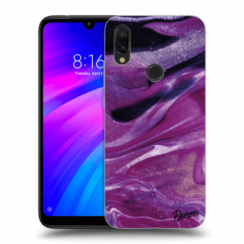 Θήκη για Xiaomi Redmi 7 - Purple glitter