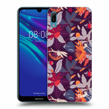 Θήκη για Huawei Y6 2019 - Purple Leaf