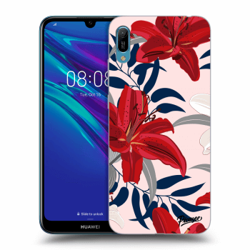 Θήκη για Huawei Y6 2019 - Red Lily