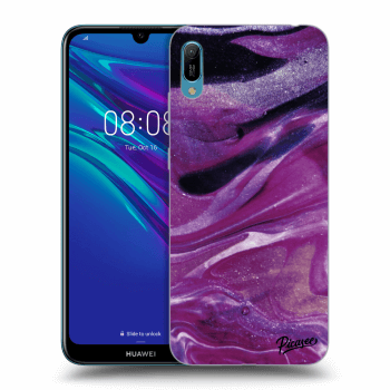 Θήκη για Huawei Y6 2019 - Purple glitter