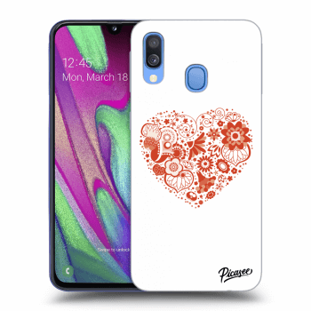 Θήκη για Samsung Galaxy A40 A405F - Big heart