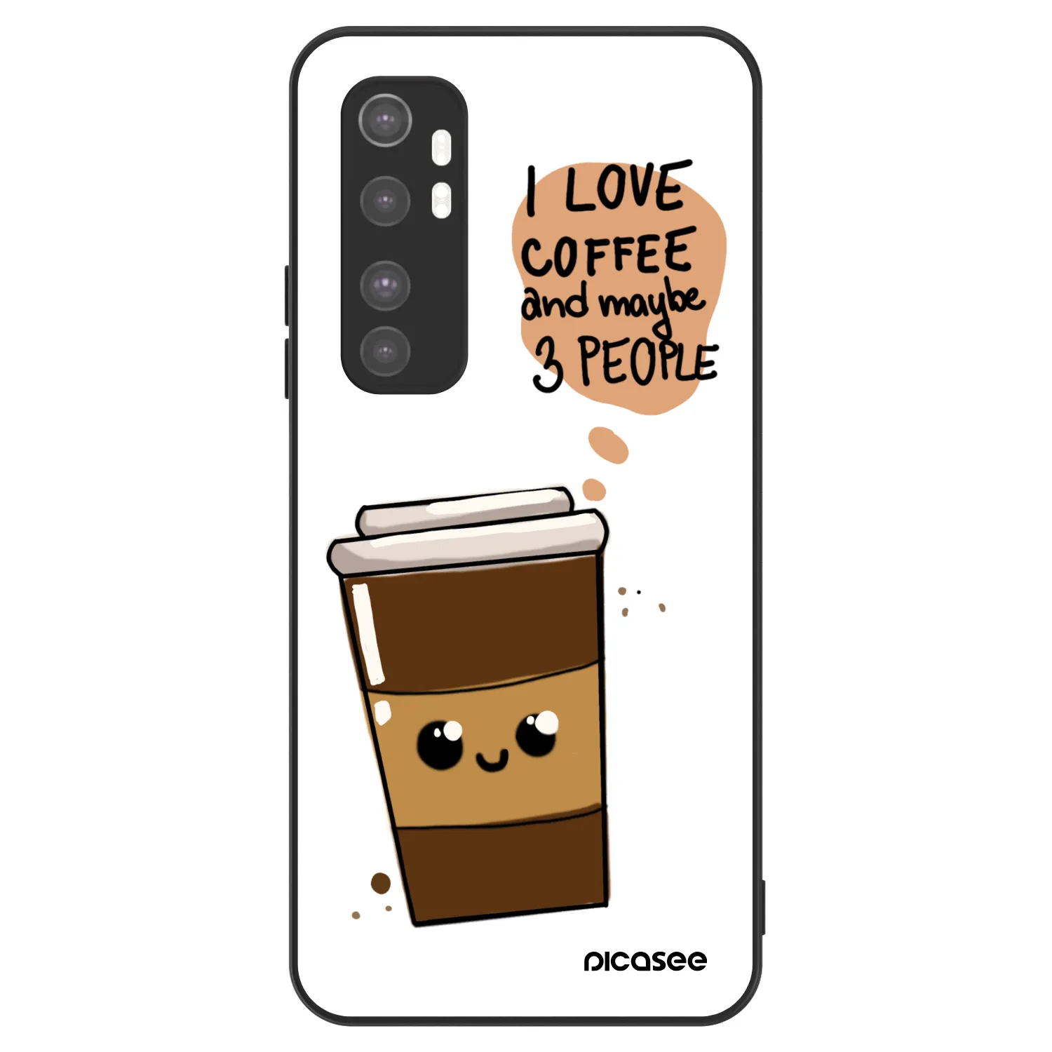 Picasee ULTIMATE CASE για Xiaomi Mi Note 10 Lite - Cute coffee