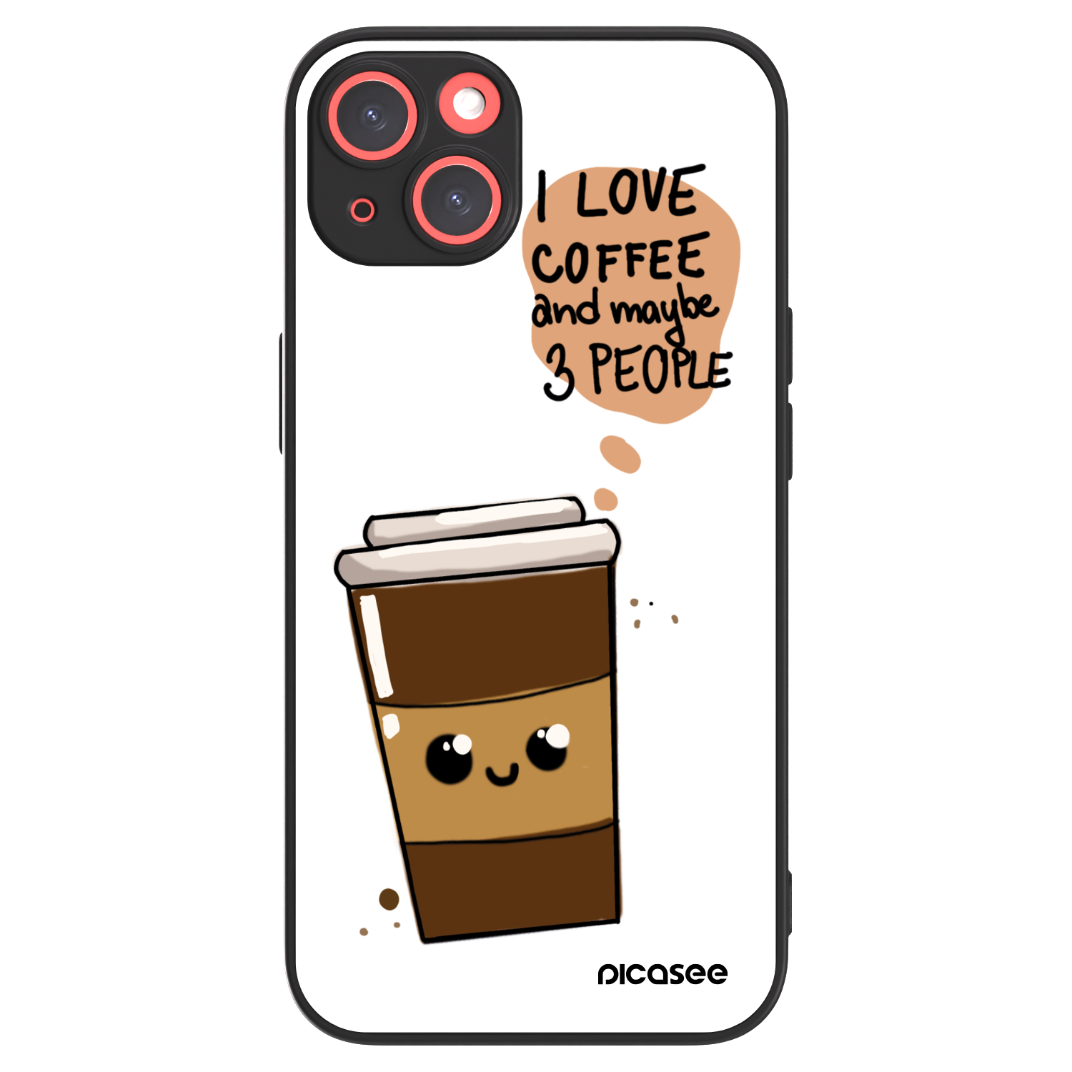 Picasee ULTIMATE CASE για Apple iPhone 13 - Cute coffee