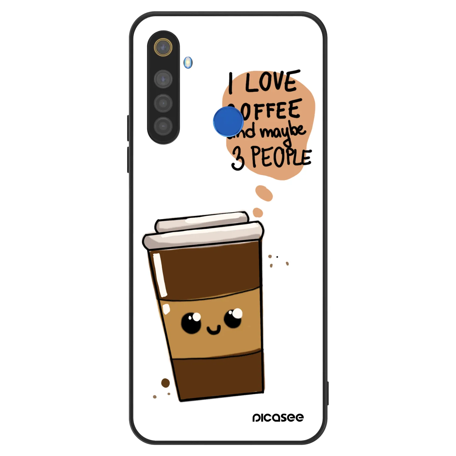 Picasee ULTIMATE CASE για Realme 5 - Cute coffee