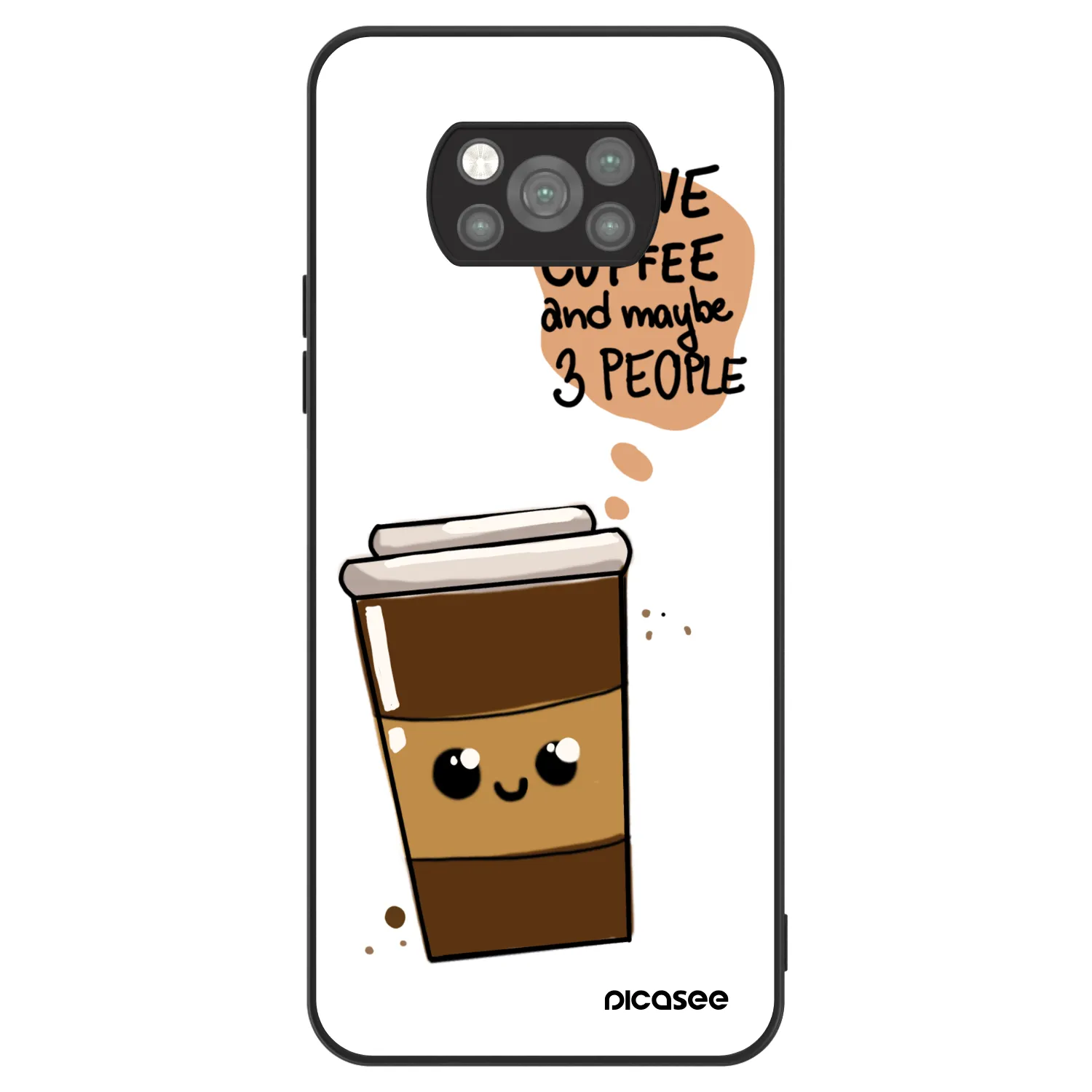Picasee ULTIMATE CASE για Xiaomi Poco X3 Pro - Cute coffee