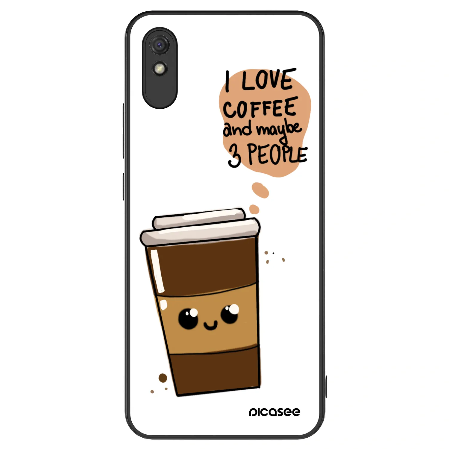 Picasee ULTIMATE CASE για Xiaomi Redmi 9AT - Cute coffee