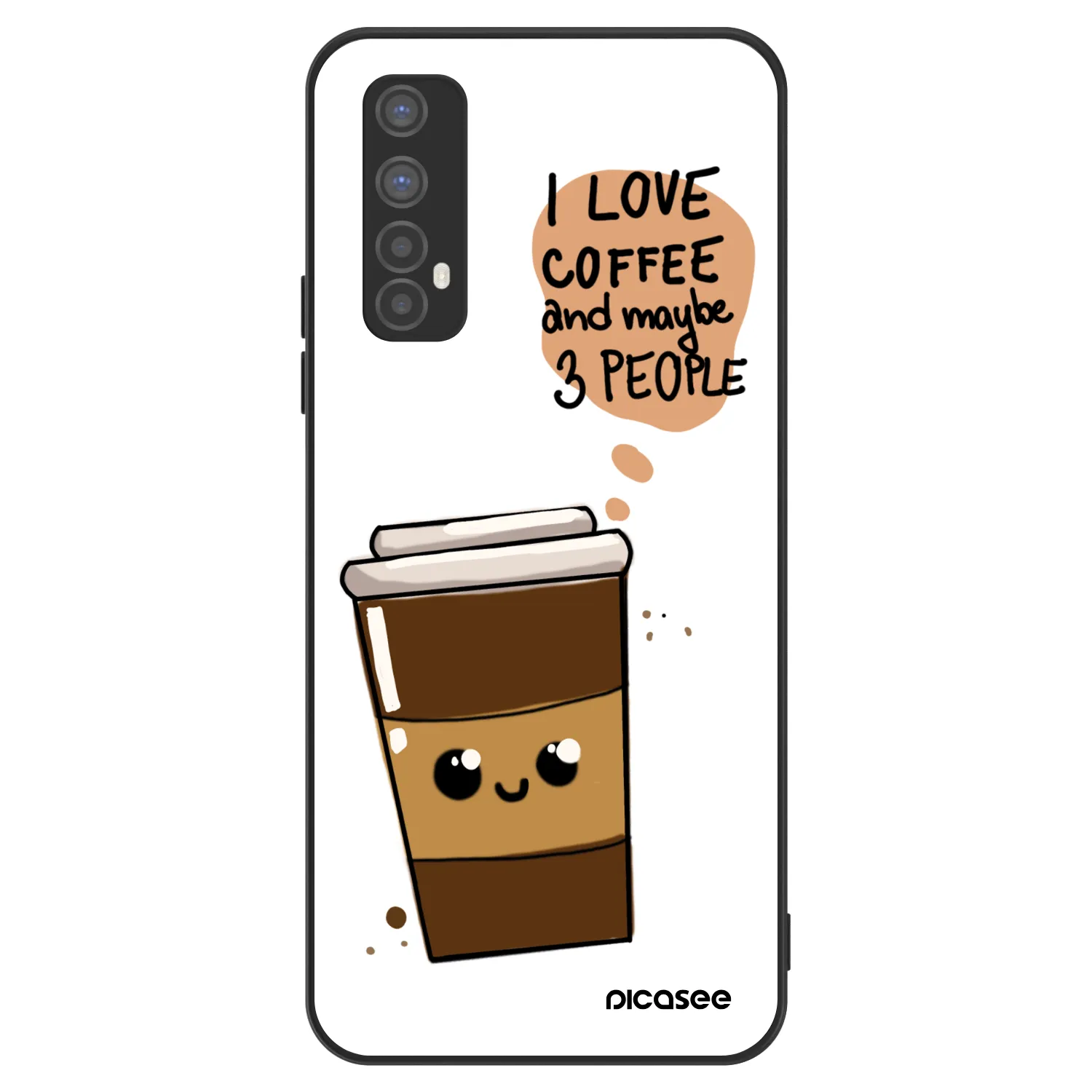 Picasee ULTIMATE CASE για Realme 7 - Cute coffee