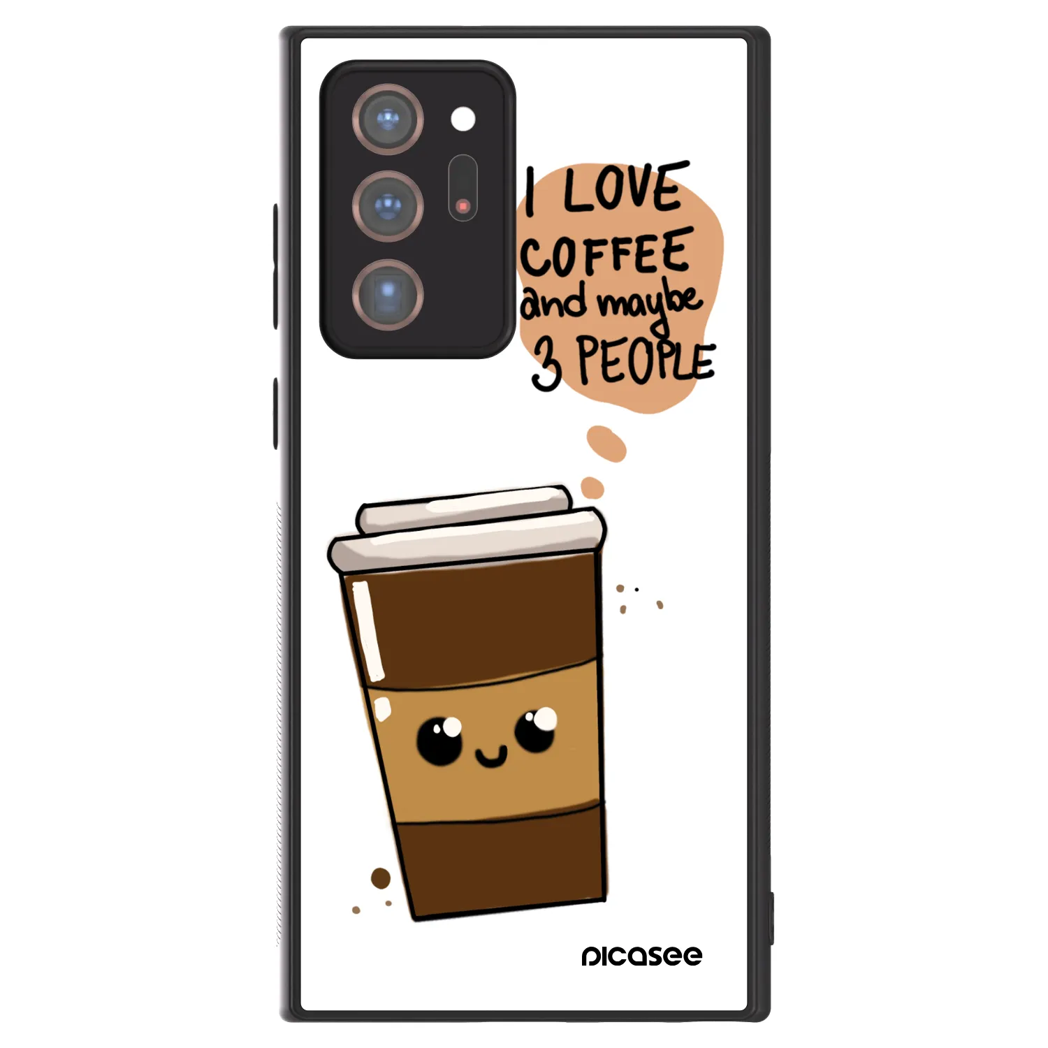 Picasee ULTIMATE CASE για Samsung Galaxy Note 20 Ultra - Cute coffee