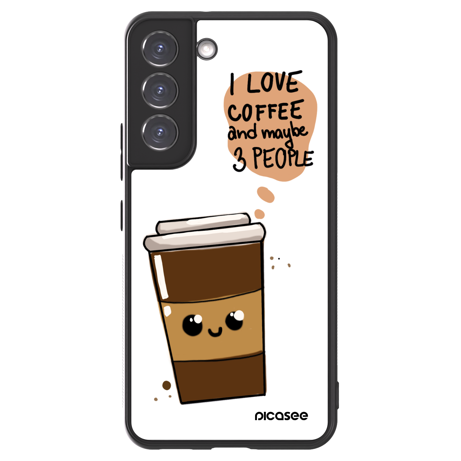 Picasee ULTIMATE CASE για Samsung Galaxy S22 5G - Cute coffee