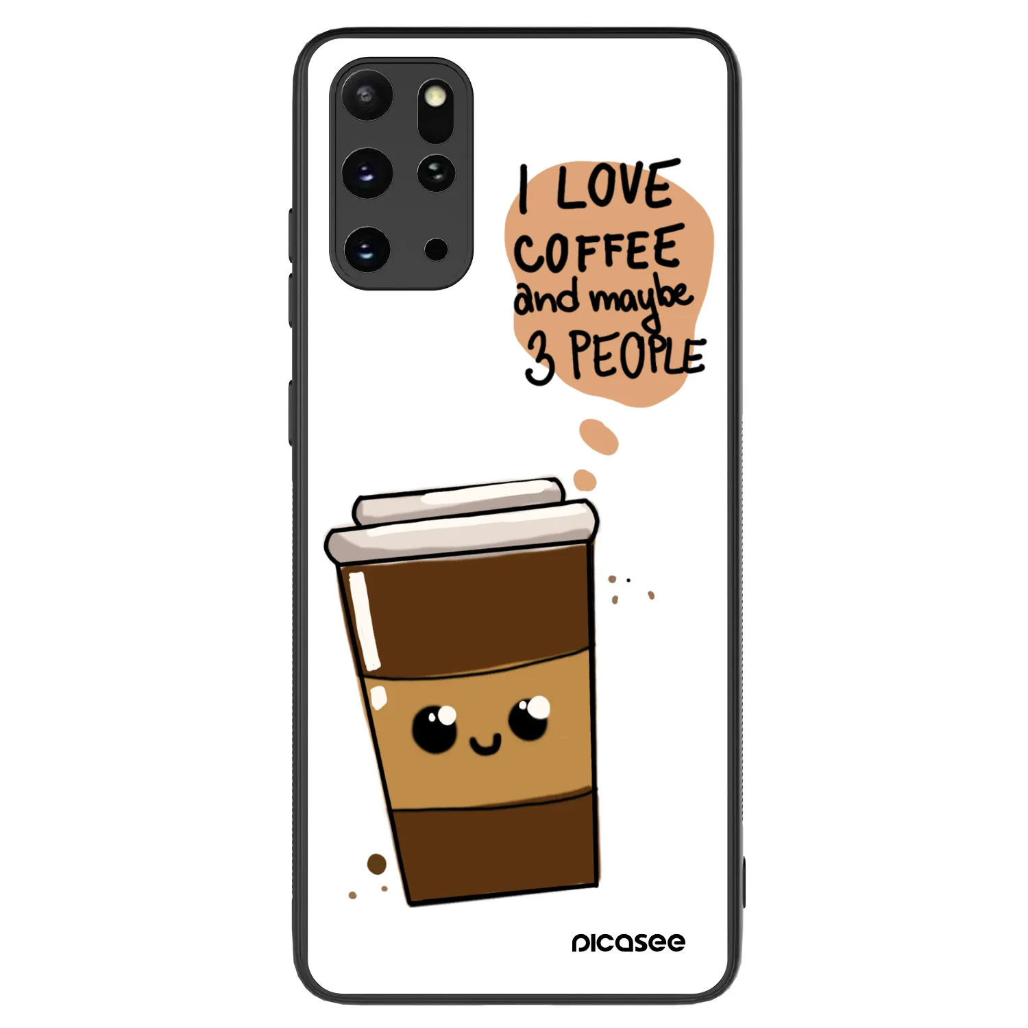 Picasee ULTIMATE CASE για Samsung Galaxy S20+ G985F - Cute coffee