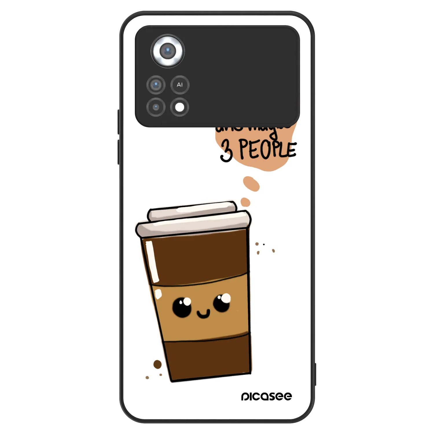 Picasee ULTIMATE CASE για Xiaomi Poco X4 Pro 5G - Cute coffee