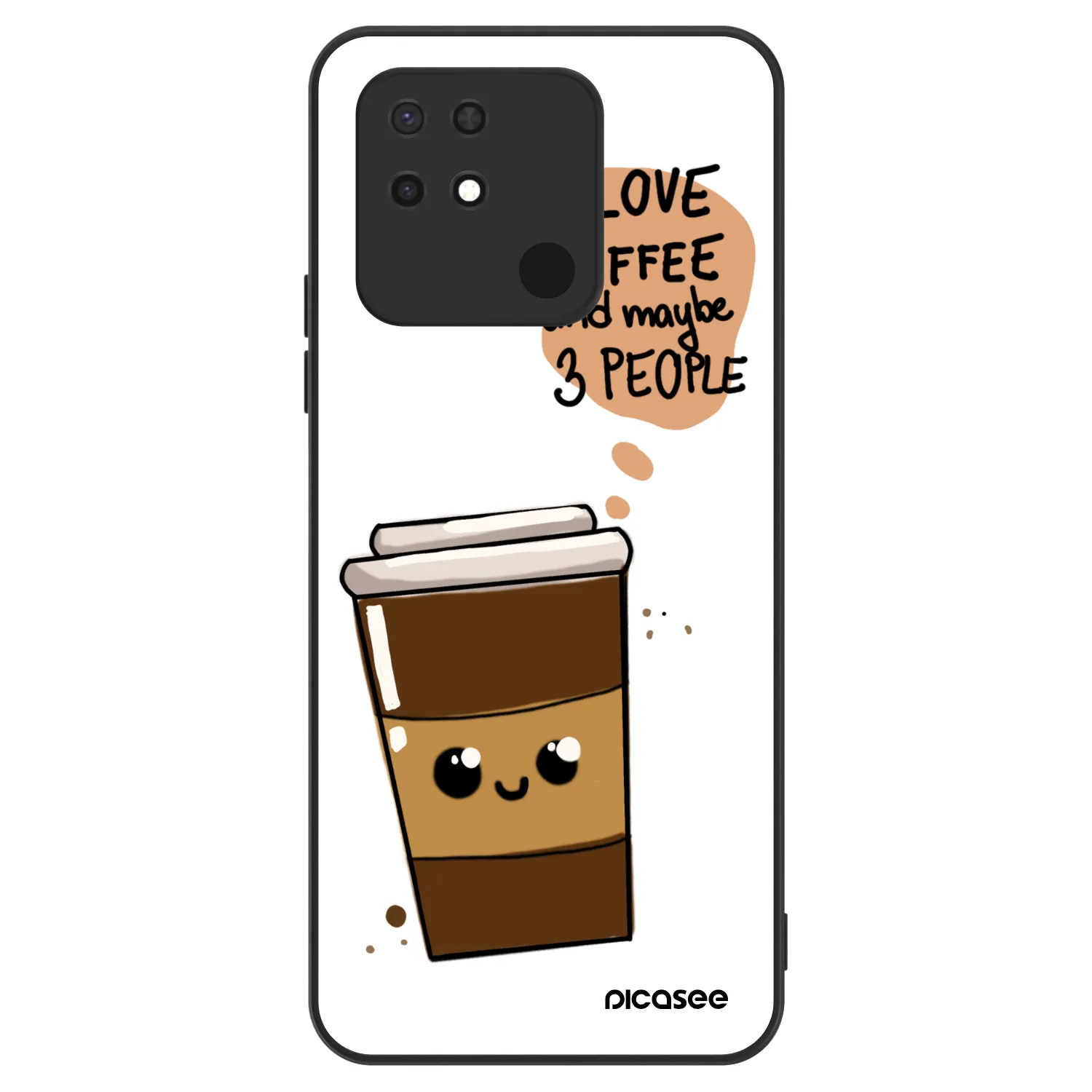 Picasee ULTIMATE CASE για Xiaomi Redmi 10C - Cute coffee