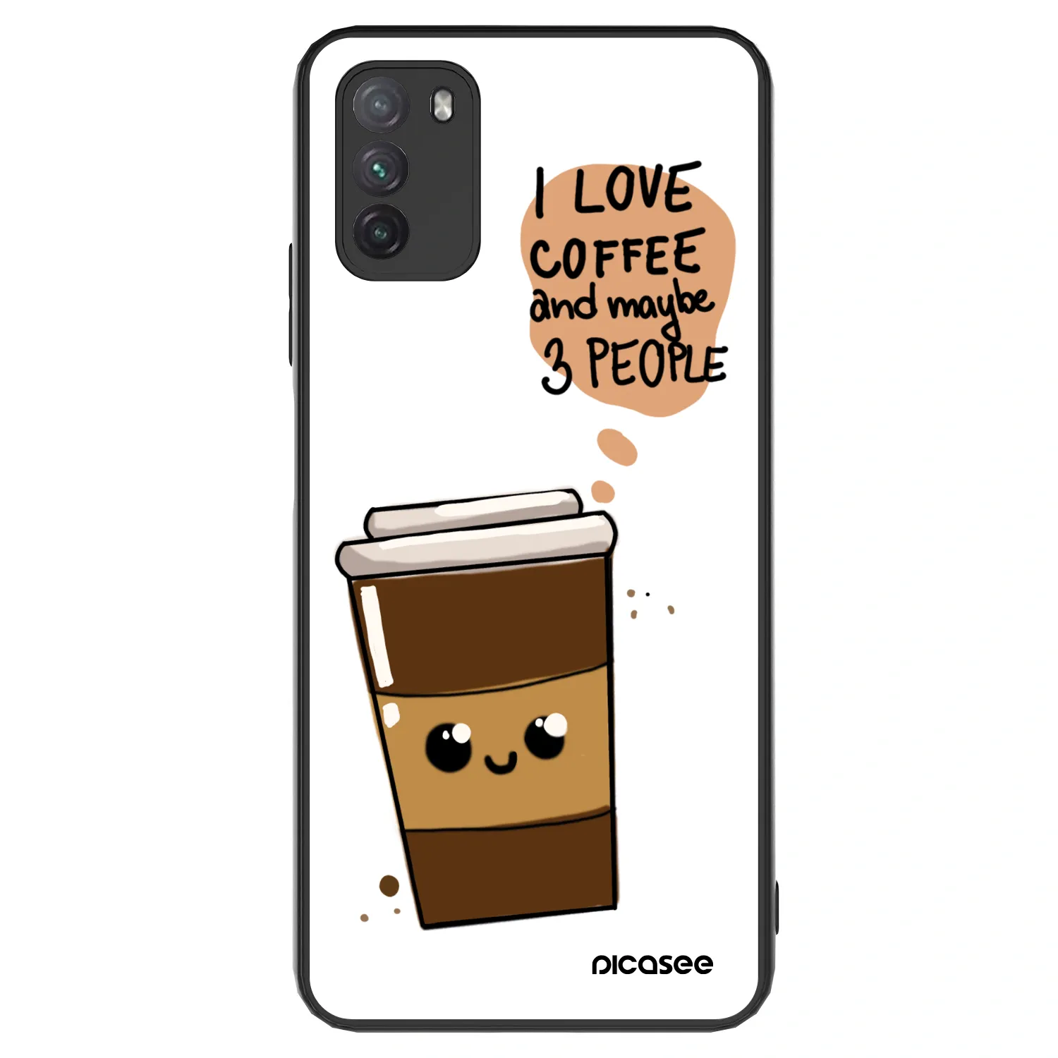 Picasee ULTIMATE CASE για Xiaomi Poco M3 - Cute coffee