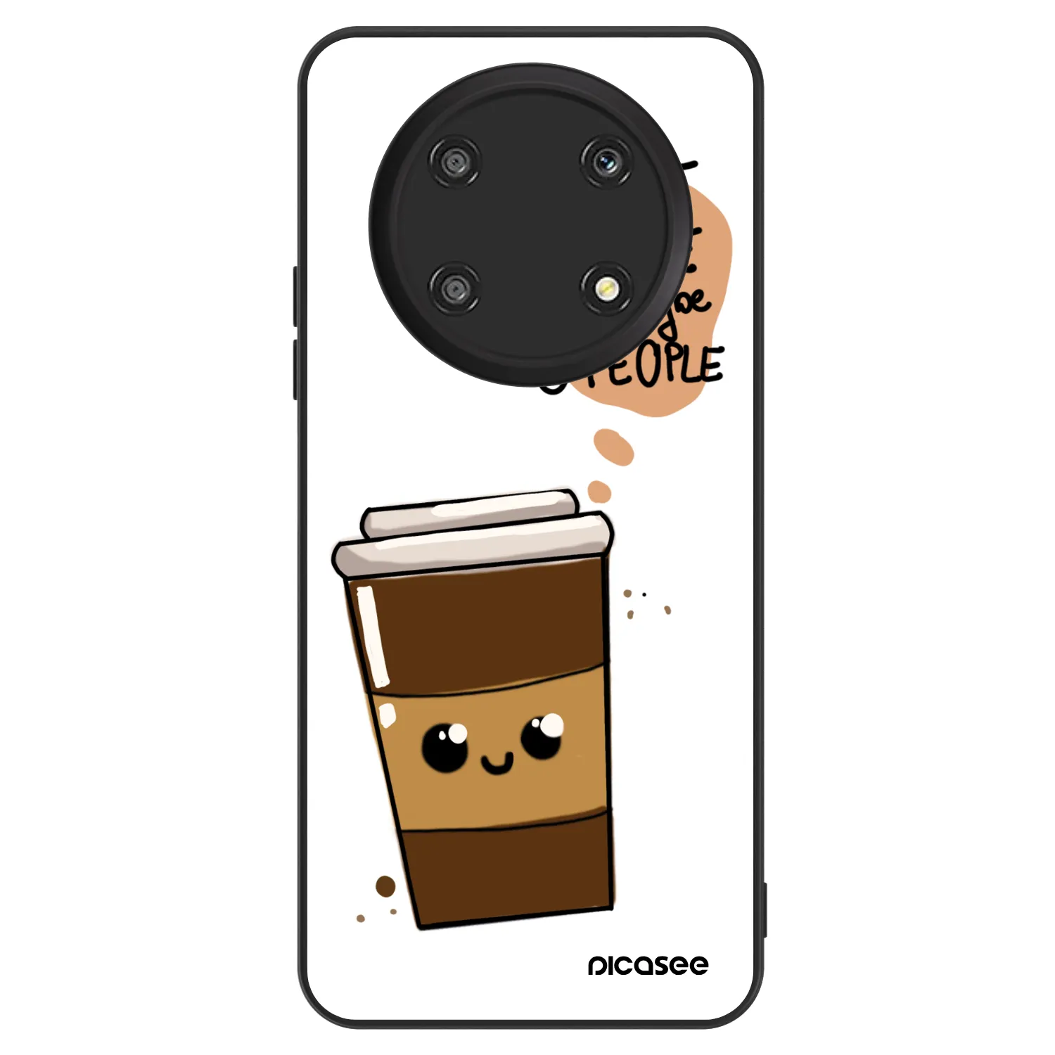 Picasee ULTIMATE CASE για Honor Magic4 Lite 5G - Cute coffee
