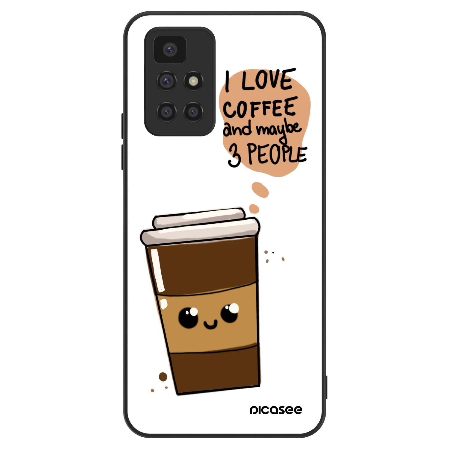 Picasee ULTIMATE CASE για Xiaomi Redmi 10 (2022) - Cute coffee