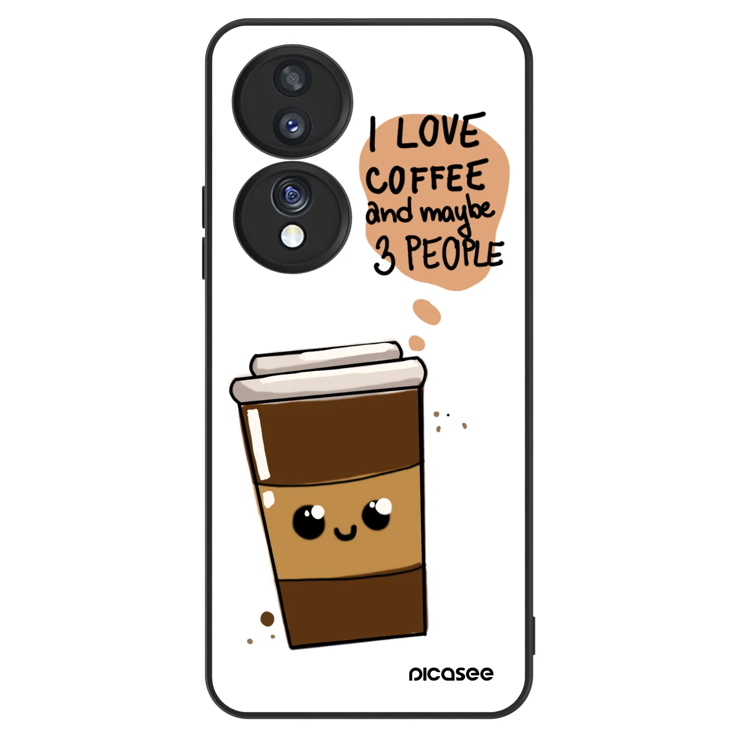 Picasee ULTIMATE CASE για Honor 70 - Cute coffee