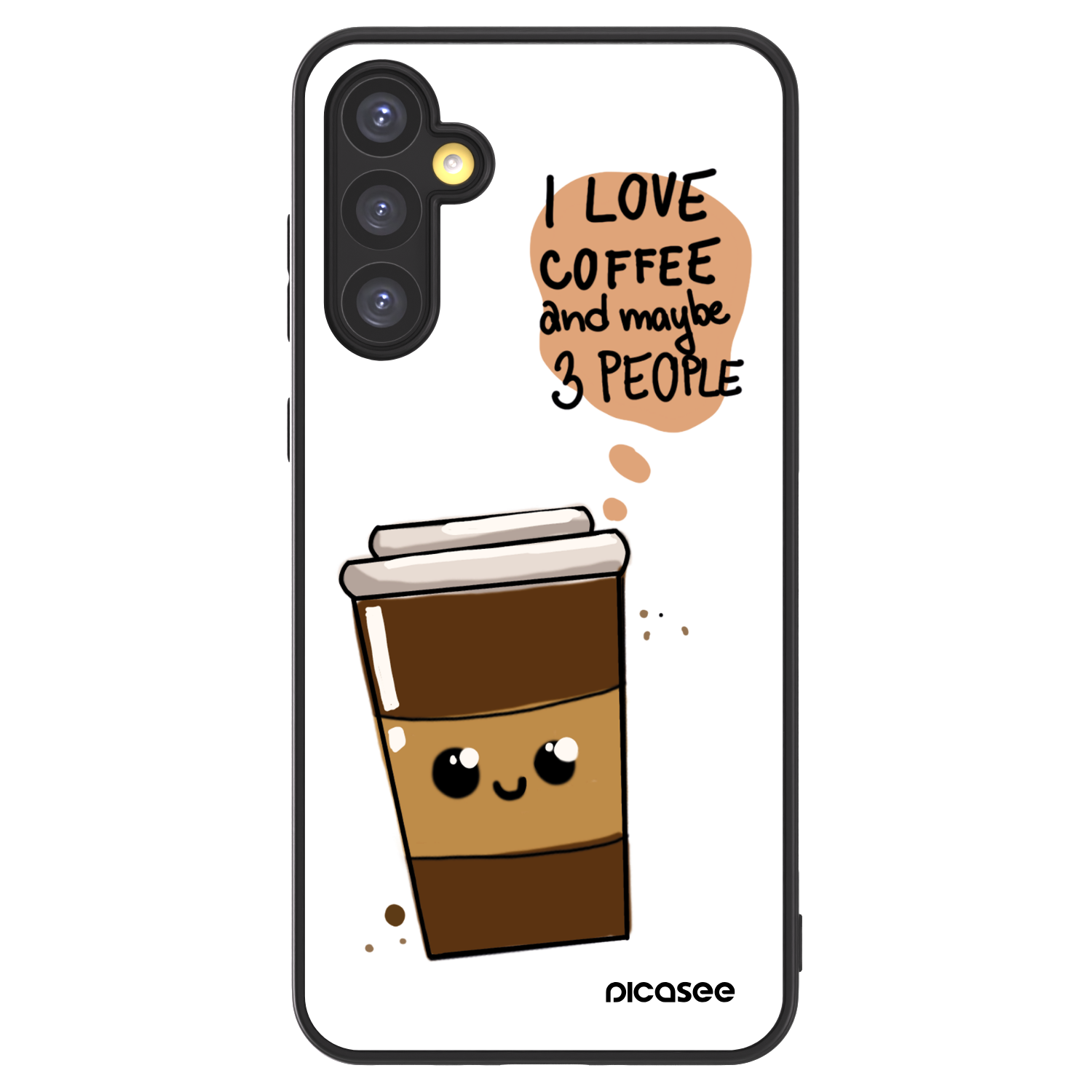 Picasee ULTIMATE CASE για Samsung Galaxy A34 5G A346B - Cute coffee