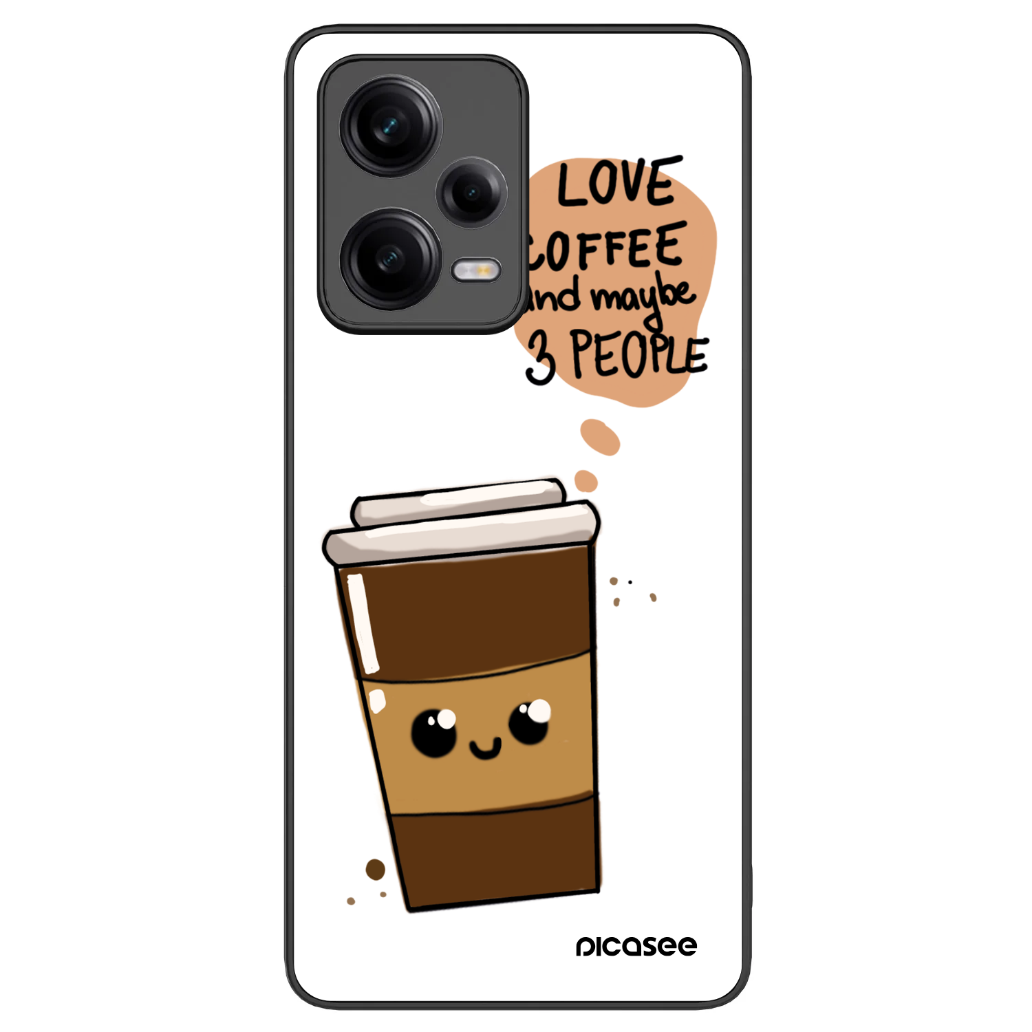 Picasee ULTIMATE CASE για Xiaomi Redmi Note 12 Pro+ 5G - Cute coffee