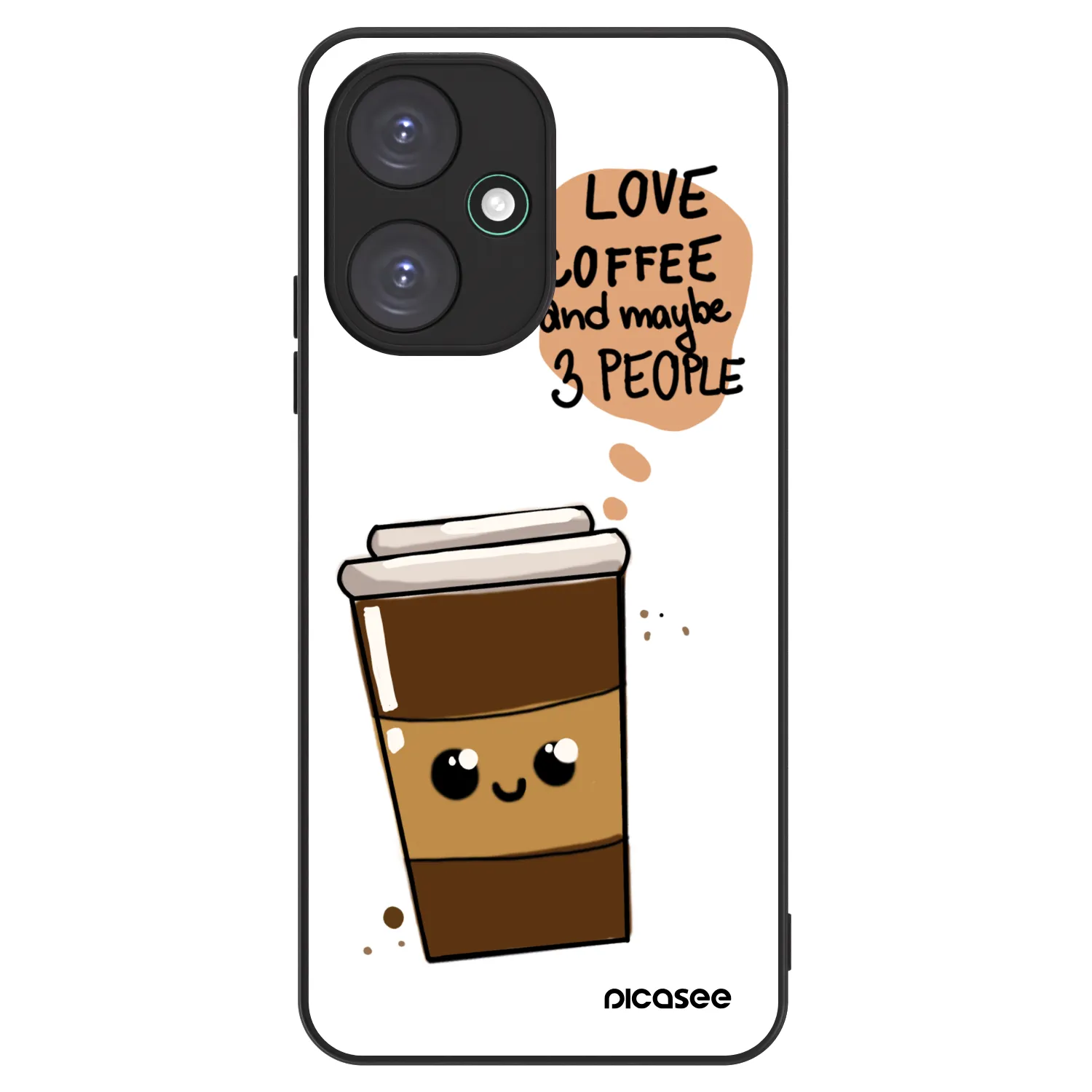 Picasee ULTIMATE CASE για Xiaomi Redmi 13C 5G - Cute coffee