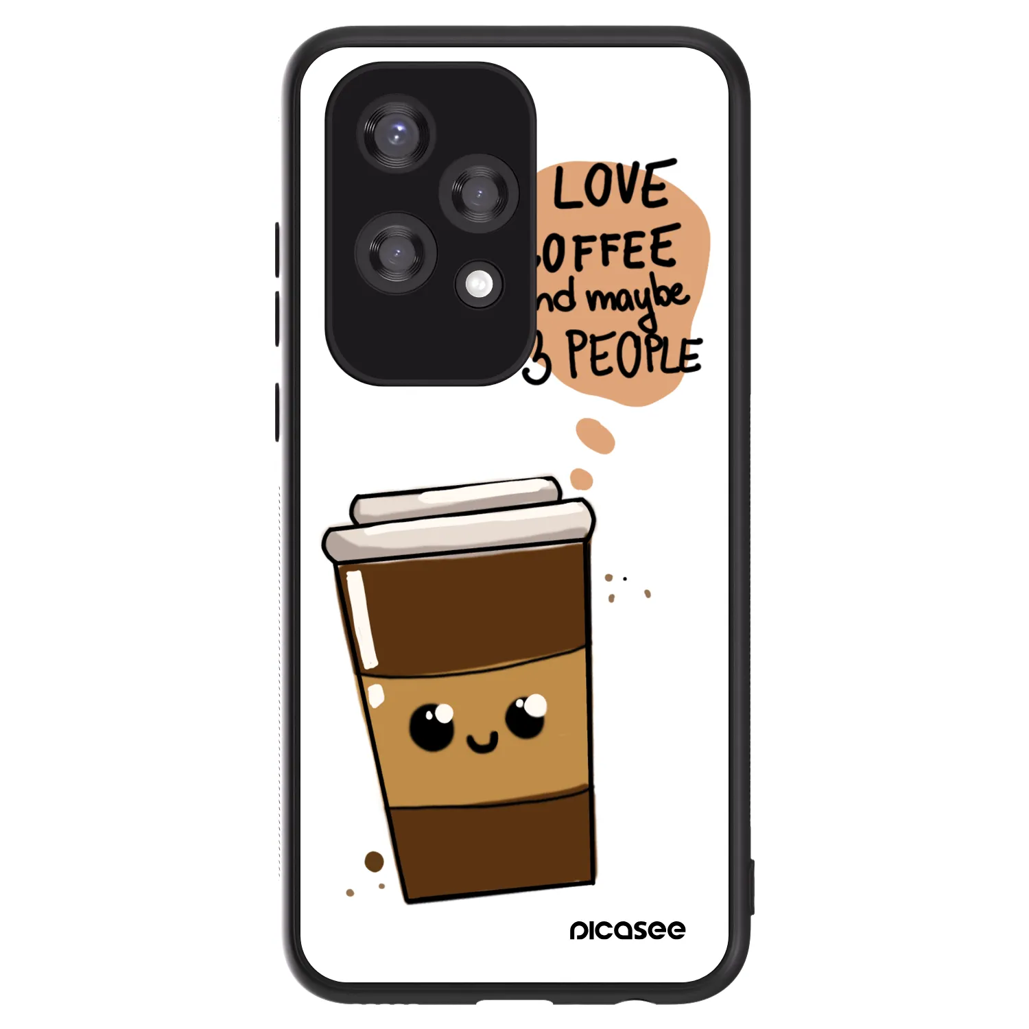 Picasee ULTIMATE CASE για Honor 200 Lite - Cute coffee